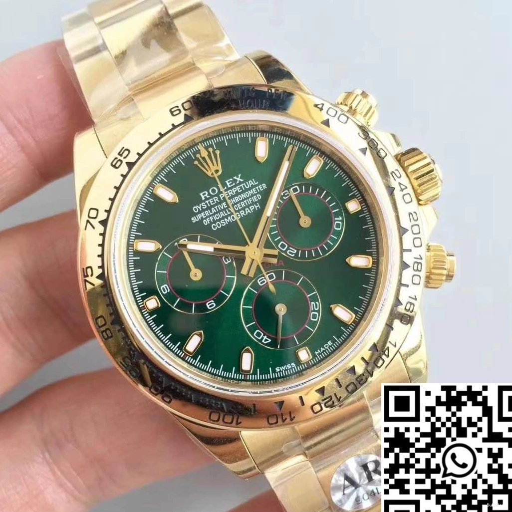 AR Cosmograph Rolex Daytona 116508 Factory Green Dial 1218